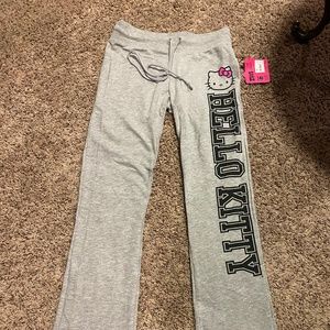 Hello Kitty, sweat pant, grey,small